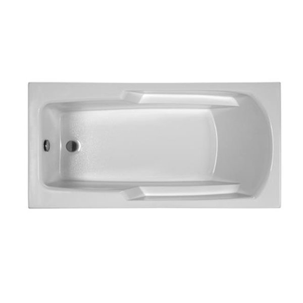 Reliance Baths Reliance Baths R6030ERRW-B Rectangular 60 x 30 in. Whirlpool Bathtub With End Drain; Biscuit Finish R6030ERRW-B